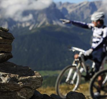 Radfahren in den Dolomiten