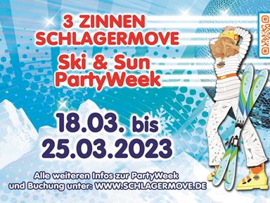 3 Zinnen Schlagermove Ski&Sun Partyweek