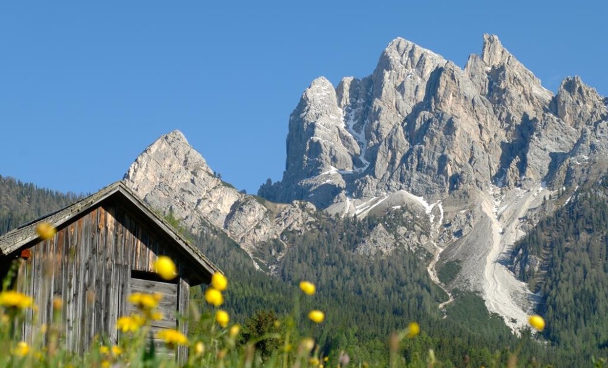 Blick auf den Dürrenstein | © Tourismusverband Hochpustertal, Prags Blick auf den Dürrenstein | © Tourismusverband Hochpustertal, Prags
