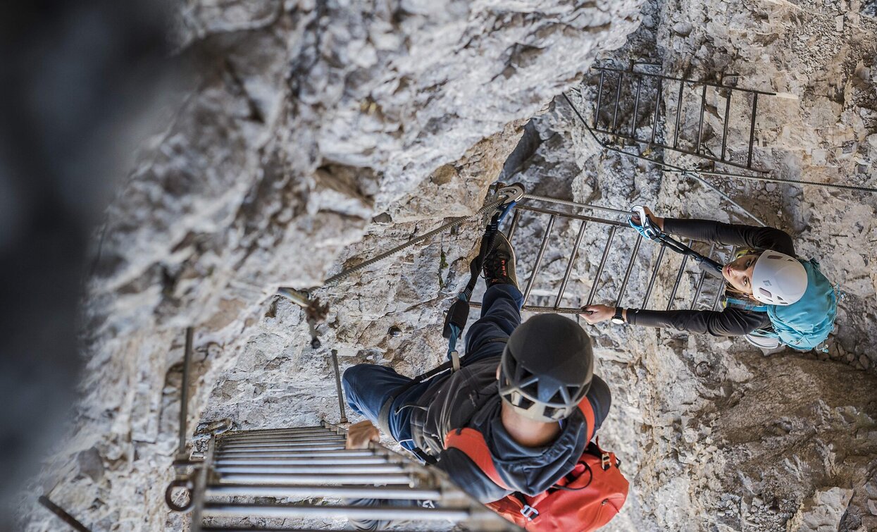 Klettersteig Toblinger Knoten | © 3 Zinnen Dolomites - Harald Wisthaler, Sexten Klettersteig Toblinger Knoten | © 3 Zinnen Dolomites - Harald Wisthaler, Sexten