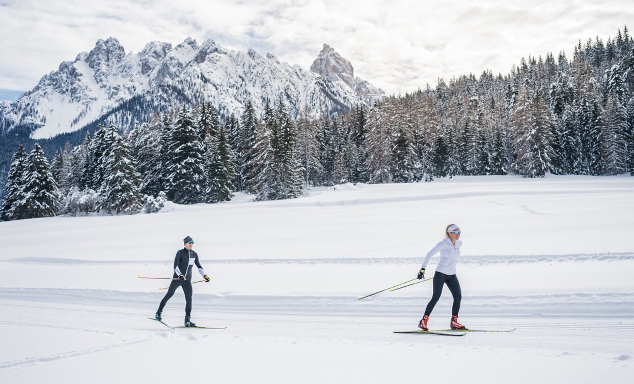 Loipe nach Niederdorf | © Toblach Loipe nach Niederdorf | © Toblach